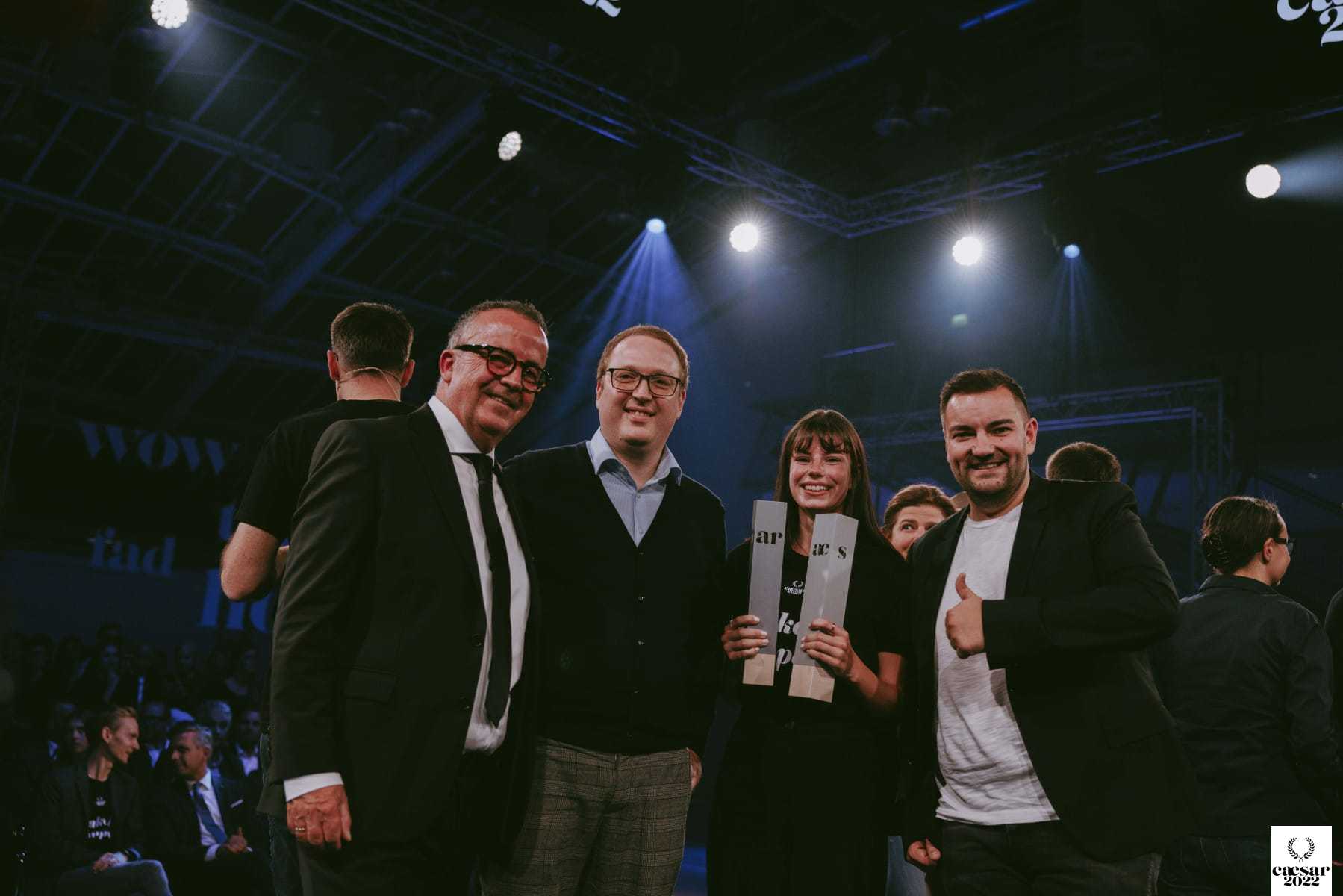 LEMONTEC gewinnt beim CAESAR Werbepreis 2022 Silber