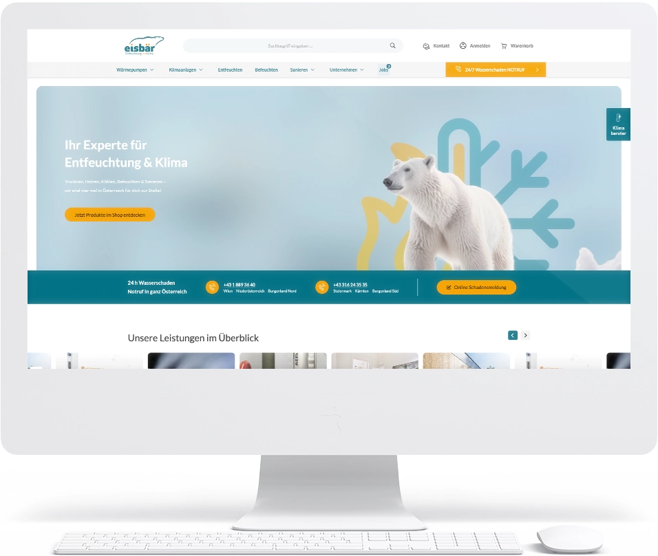 Eisbär webshop