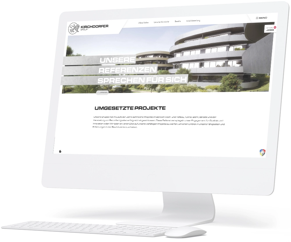 Website Relaunch Kirchdorfer Gruppe