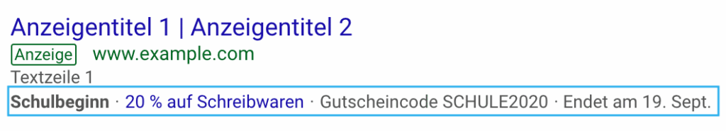 Beispielbild Angebotserweiterungen