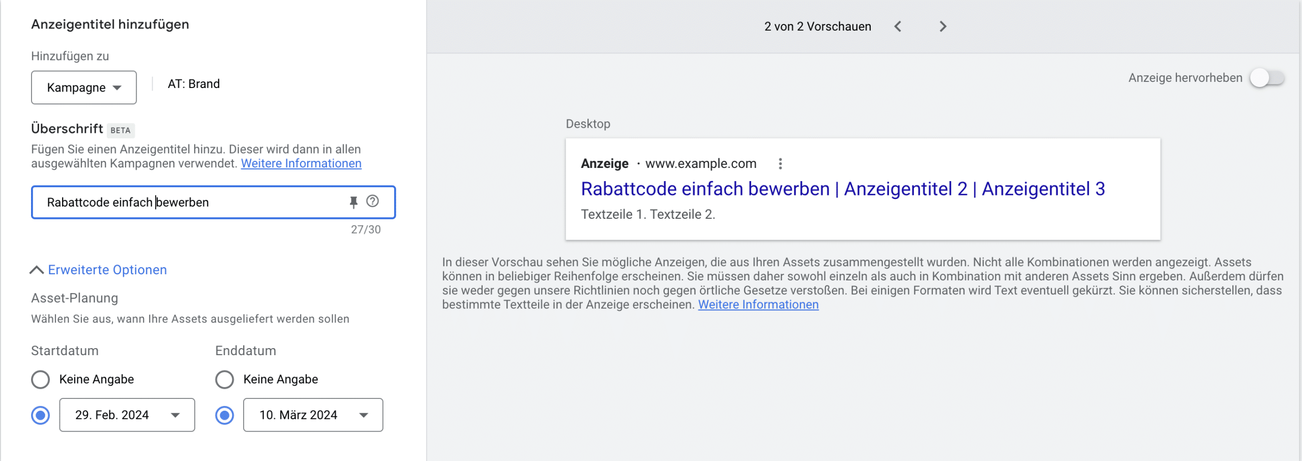 erweiterungstyp ueberschrift